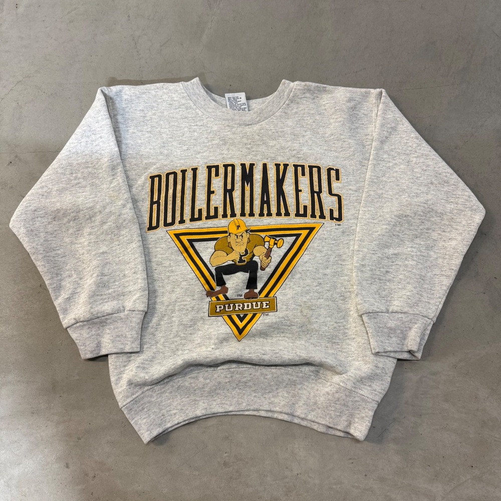 1990s vintage purdue university boilermakers crewneck sweatshirt